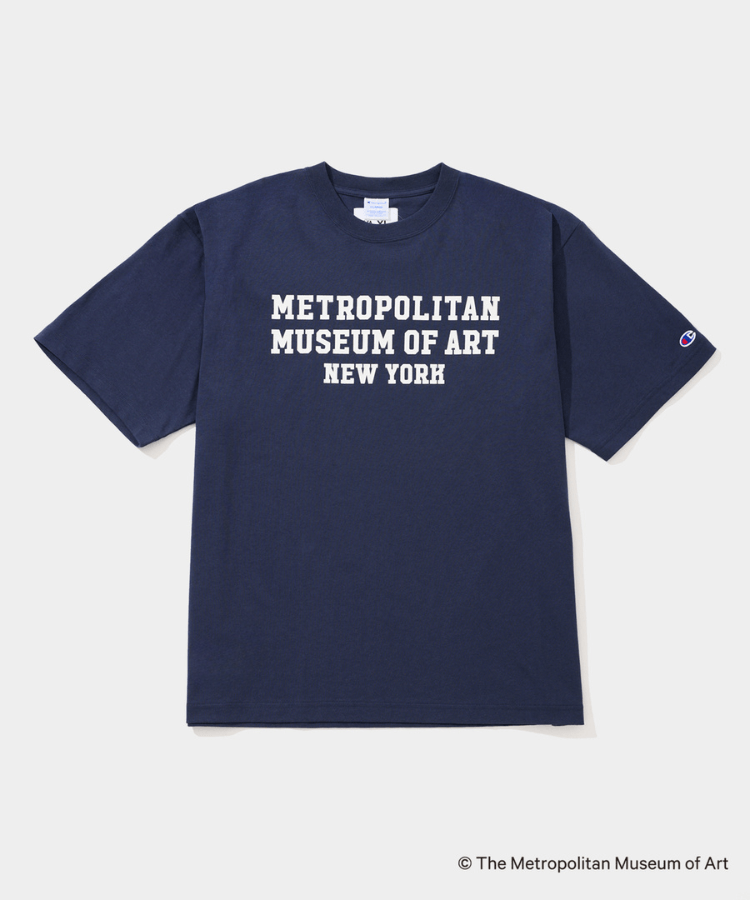 CHAMPION S/S TEE - 013 MET（価格：￥10,450　/ サイズ：M～XL / カラー：ネイビー・グレー・ホワイト・ブラック）