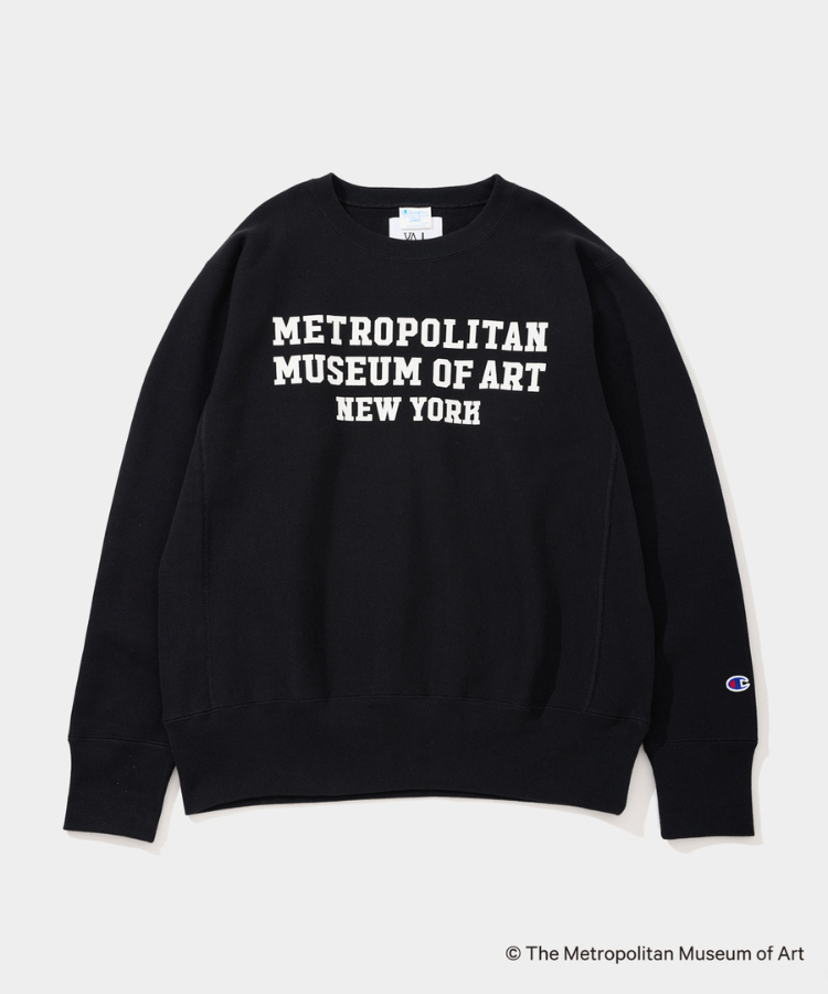 CHAMPION C/N SWEAT - 013 MET（価格：￥18,700　/ サイズ：M～XL / カラー：ネイビー・グレー・ホワイト・ブラック）