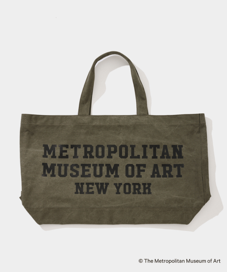 MET TOTE BAG（価格：￥9,900　/ サイズ：ONE / カラー：ブルー・ホワイト・ブラック・カーキ）
