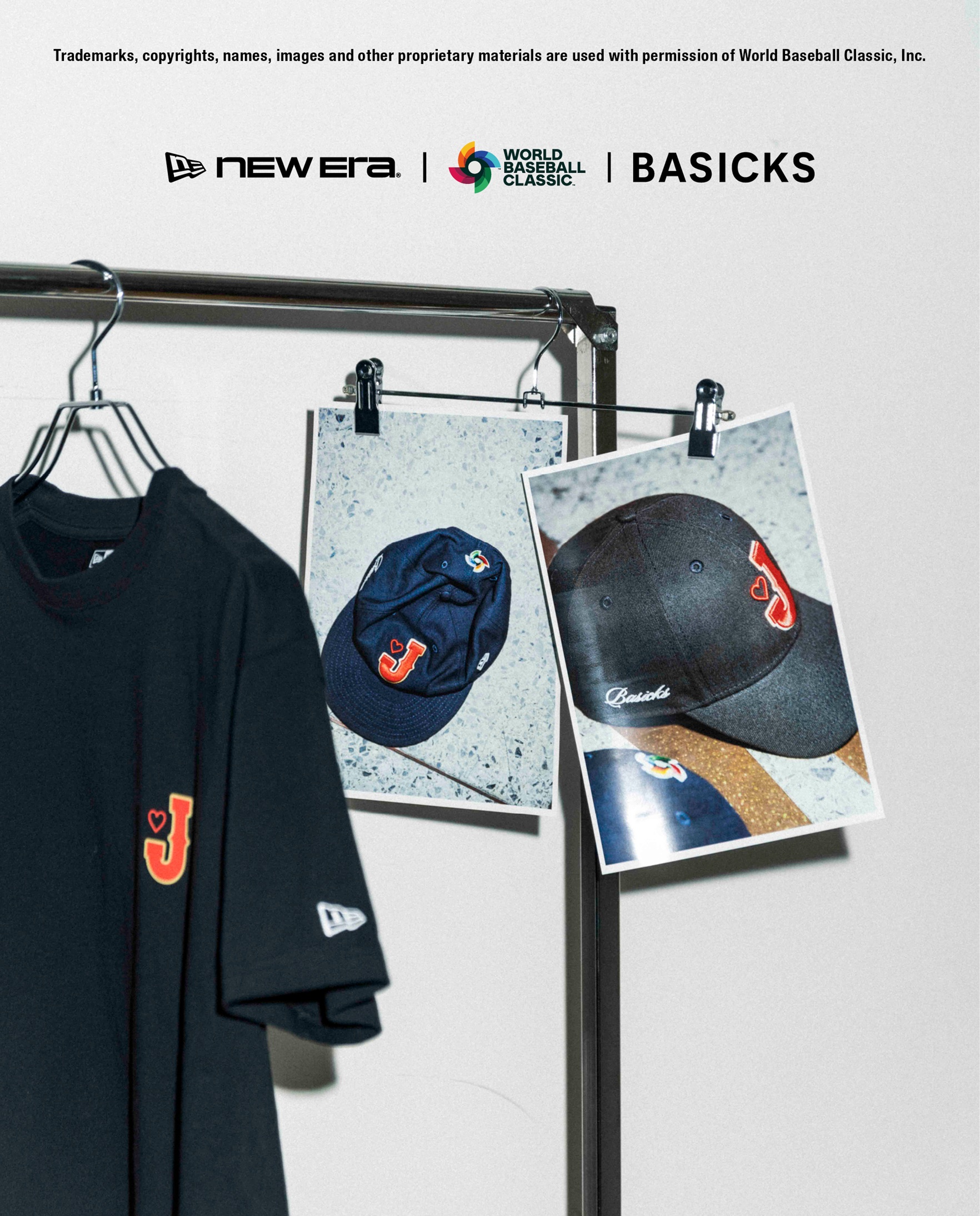 New Era × BASICKS】侍の魂に「ハート」を添えて。WBC 2026日本代表