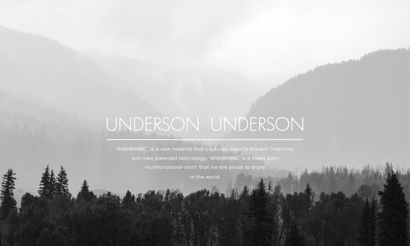 IDÉE TOKYO サステナブルなライフスタイルブランド「UNDERSON UNDERSON」のPOP UPを6月25日から開催
