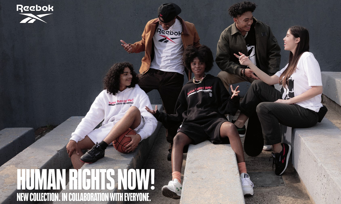 リーボック、今、この時代だから!1988年の伝説的ベネフィットコンサートツアー「Human Rights Now!」へのオマージュを込めたコレクション発売