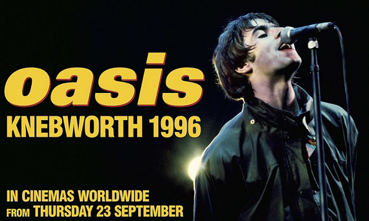 伝説のオアシス1996年8月ネブワース公演の長編ドキュメンタリー映画 『oasis KNEBWORTH 1996』 豪華ライブ版発売。