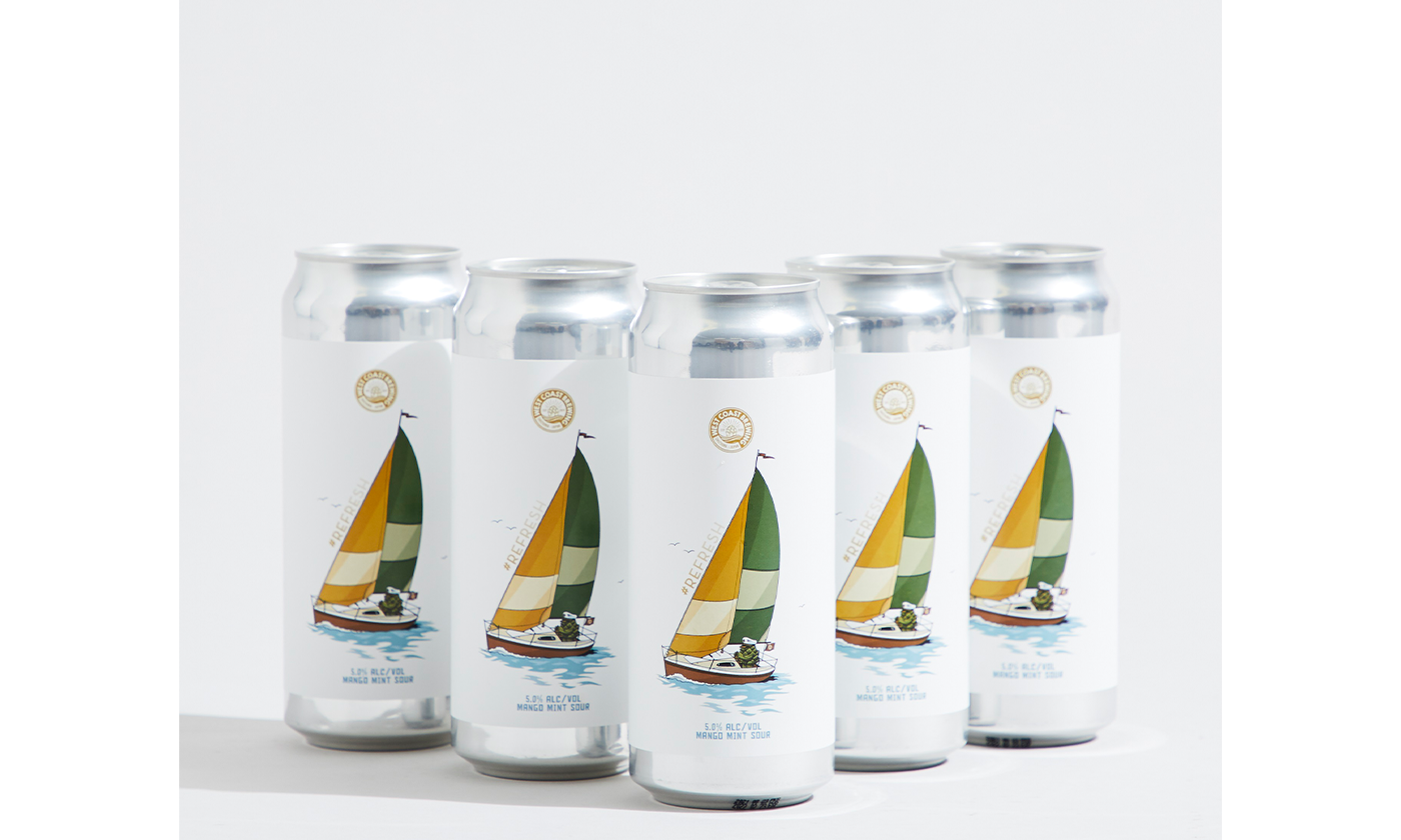 ユナイテッドアローズ、静岡市のクラフトビール醸造所「West Coast Brewing」と初コラボしたクラフトビール『#refresh』を発売