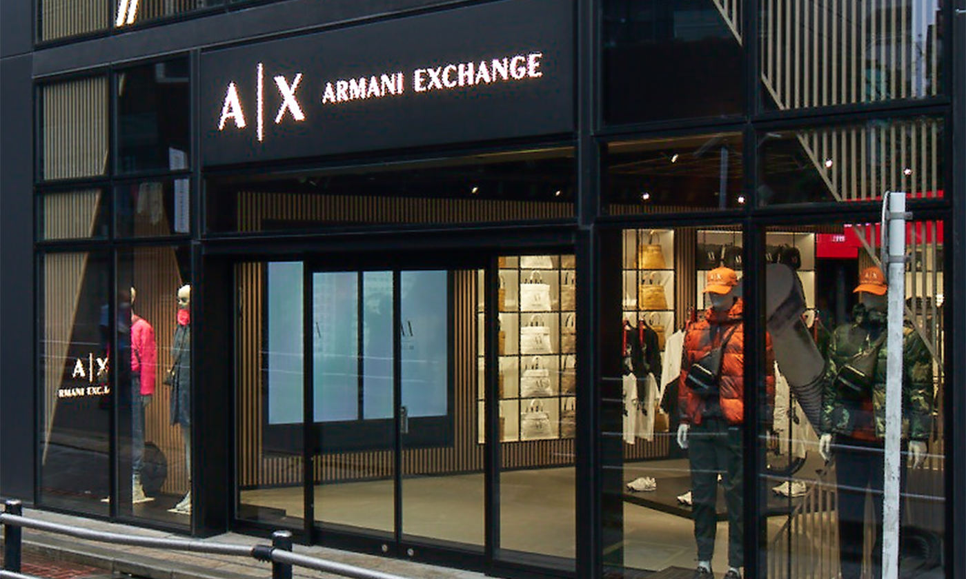 A|X アルマーニ エクスチェンジ、世界初となるコンセプトストア「A|X HARAJUKU Cat Street」を原宿・キャットストリートに 10月14日（木）にオープン