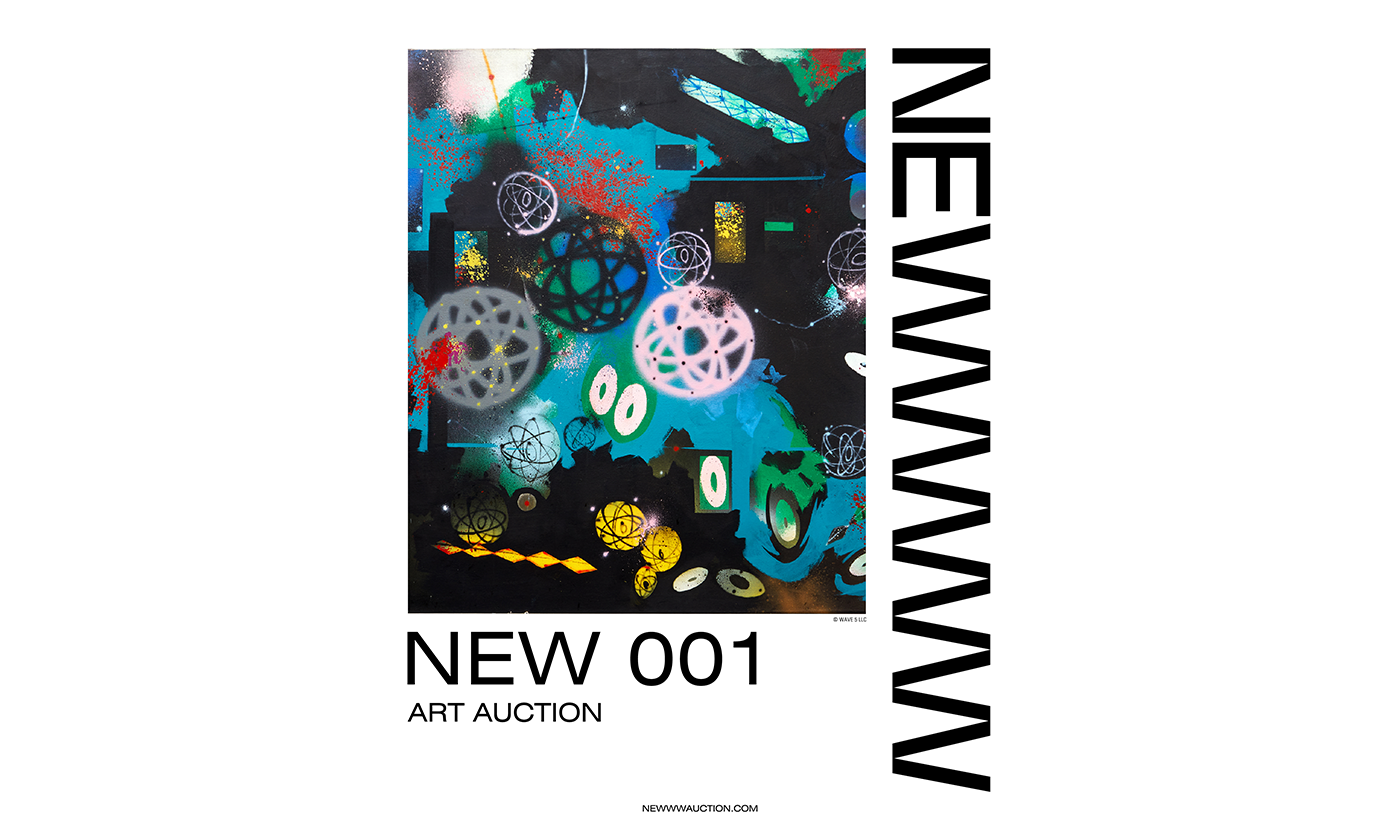 東京・原宿発のアートオークションイベント「NEW 001」が11月６日（土）に開催