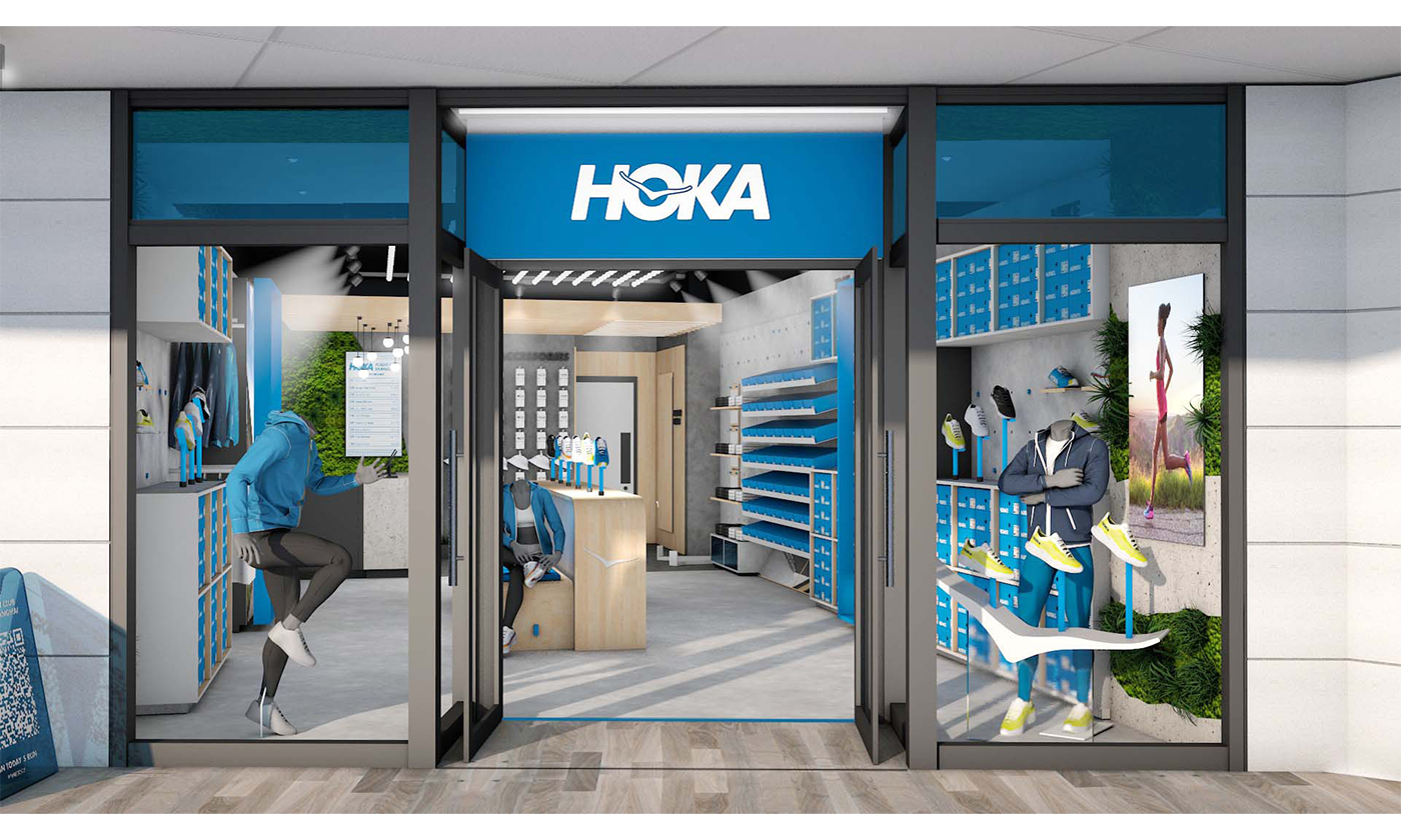HOKAの国内初となる実店舗が「HOKA 三井アウトレットパーク 横浜ベイサイド店」にオープン