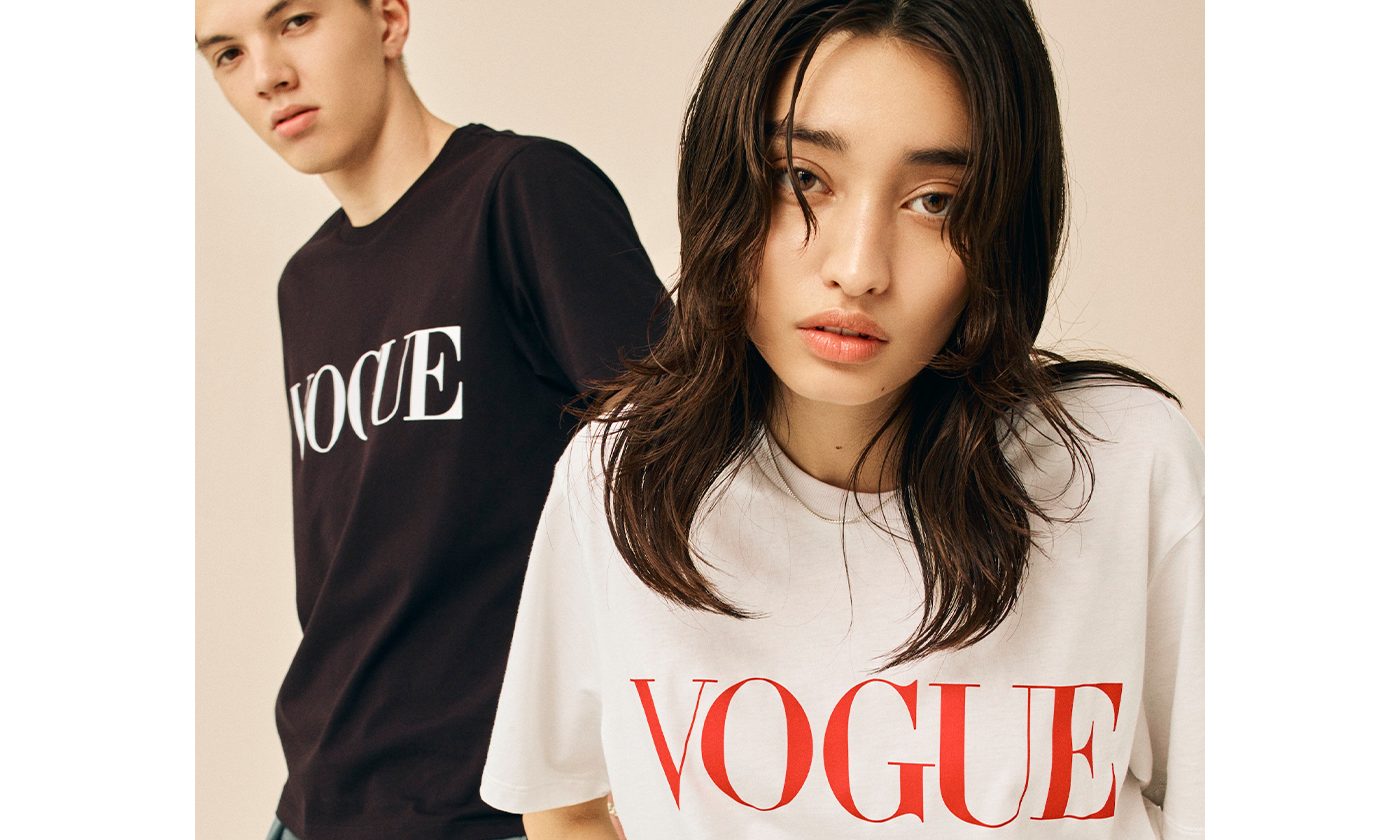 「VOGUE JAPAN」発の公式アパレルライン本格上陸。Tシャツやスウェットなどオーガニックコットンアイテム登場