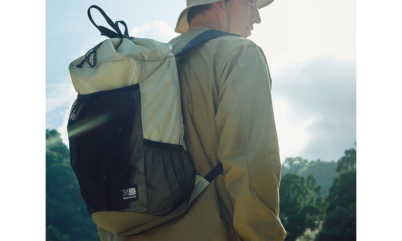 カリマー初のナップサック『grab knapsack』が発売