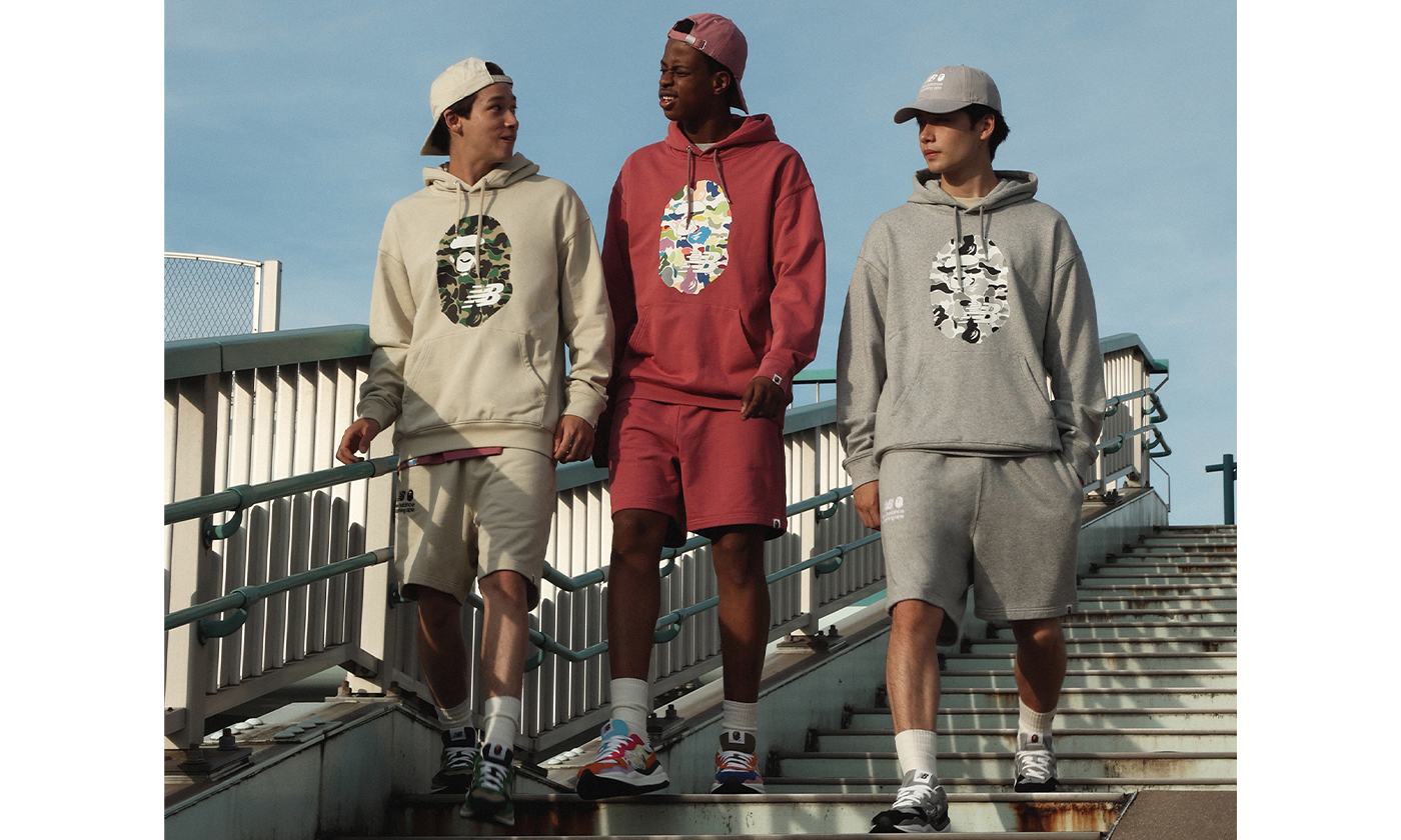 BAPE®︎ × New Balanceから第2弾が登場