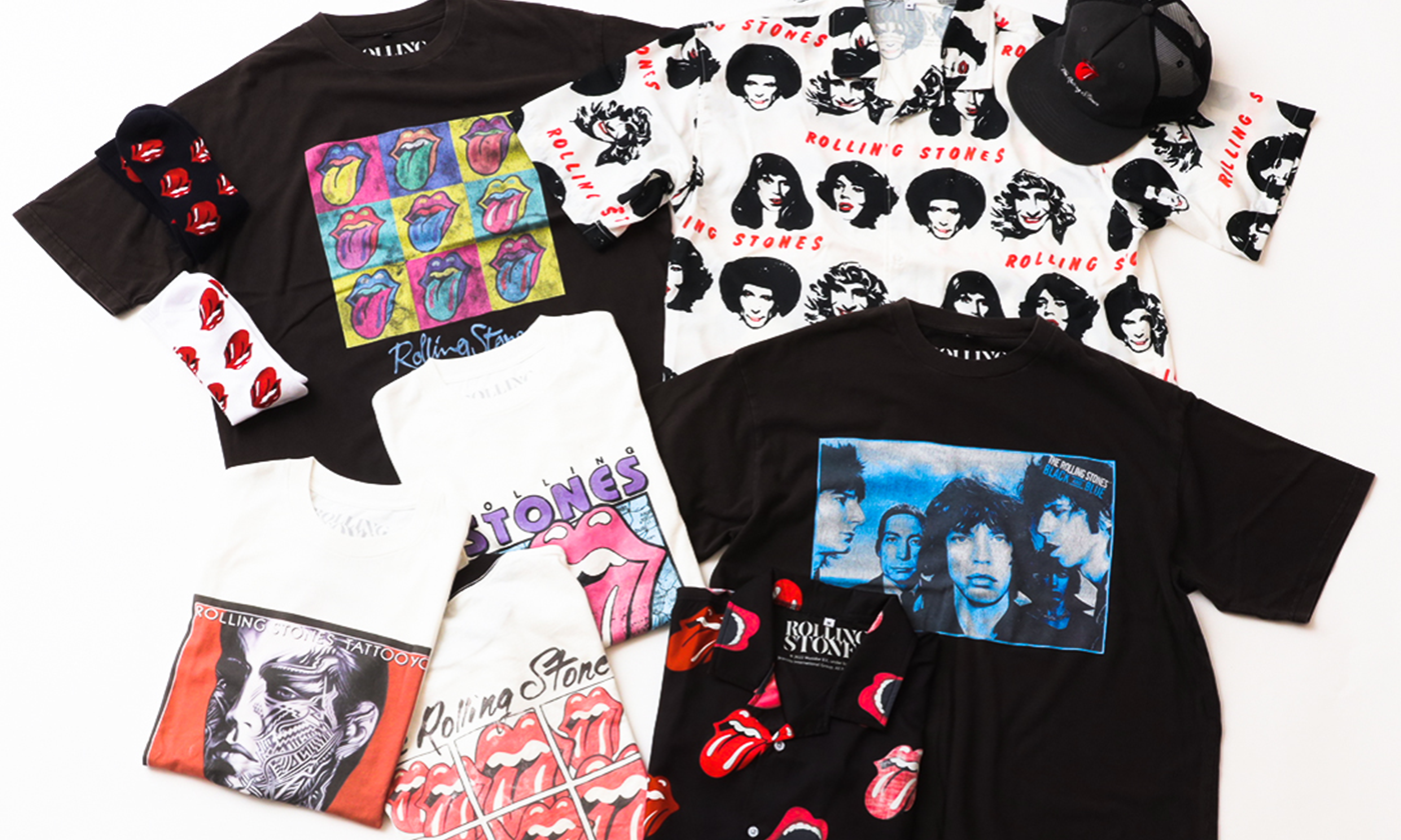 THE ROLLING STONESの結成60周年を祝して、「古着でありそうでない」コレクションが登場