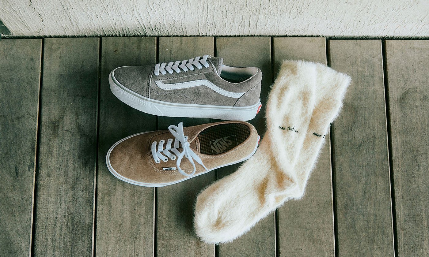 FUDGE20周年記念! VANSの代表モデルをトラッドなスタイルに仕上げたコレクション登場