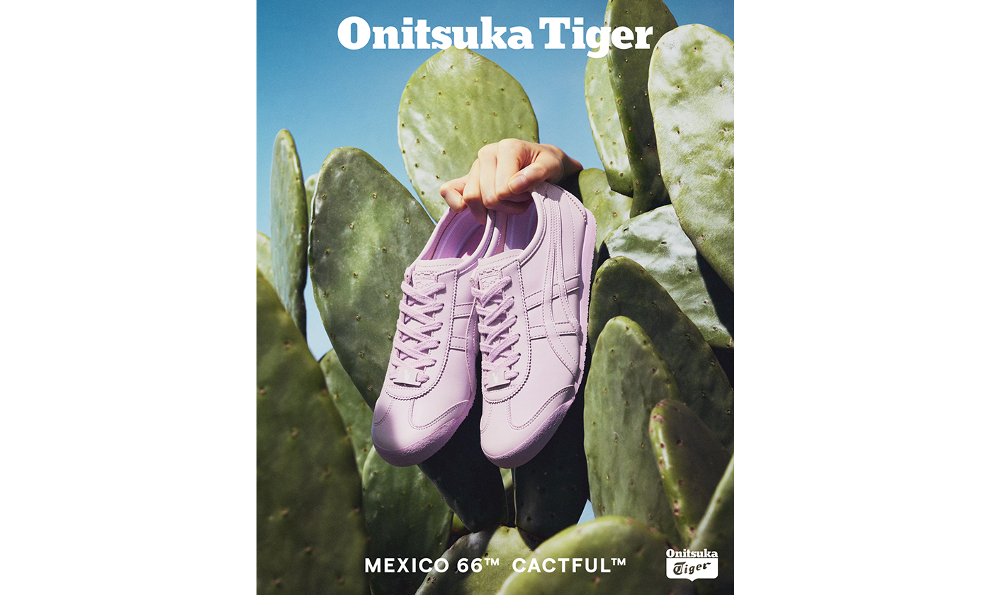 Onitsuka Tigerから　サボテン由来の素材を初めて採用した「MEXICO 66™ CACTFUL™」登場