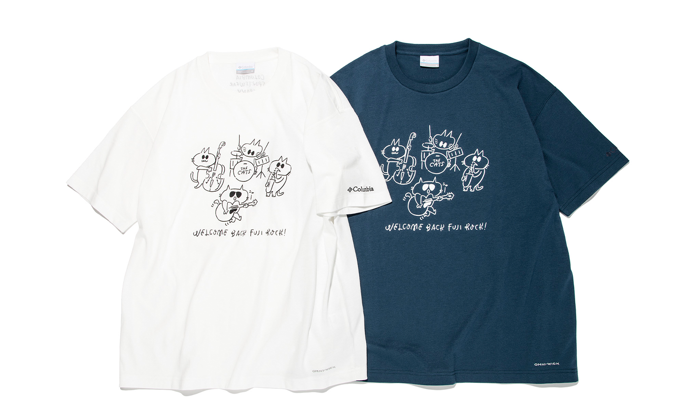 FUJI ROCK FESTIVAL’21 × Columbia コラボTシャツ 6月18日(金) 発売