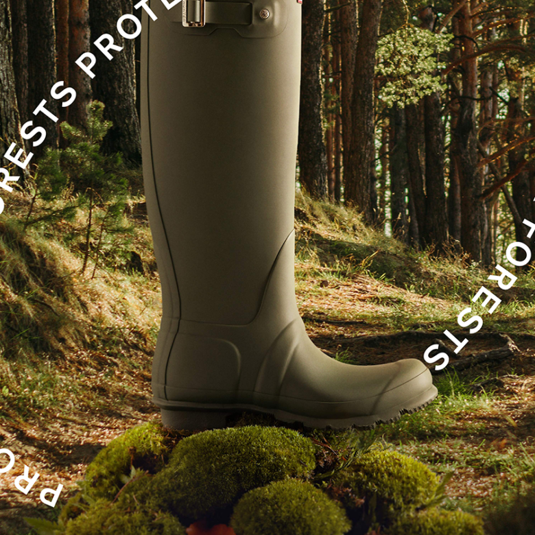 「HUNTER」サスティナビリティ目標「ハンター プロテクト」を発表。9月9日(木)にはブーツを発売