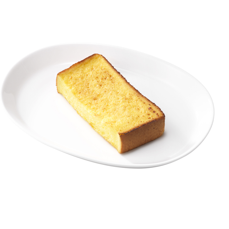 「バターなんていらないかも、と思わず声に出したくなるほど濃厚な食パンで作った『フレンチトースト』」新発売
