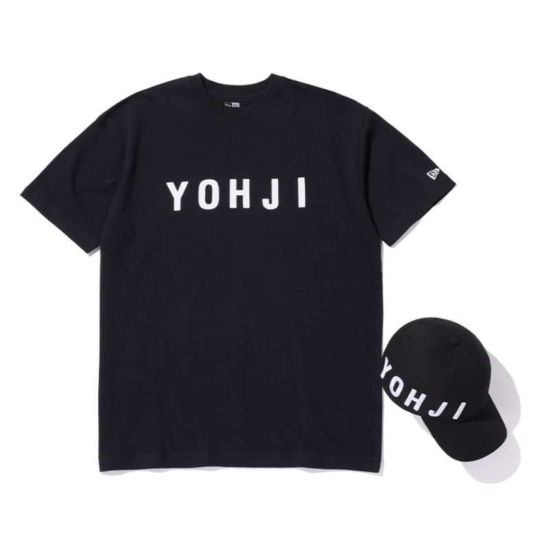 今回初となる、ブロック体のフォントで「YOHJI」ロゴをデザインしたヨウジヤマモト×ニューエラ 2022年春夏シーズンスポットアイテム登場