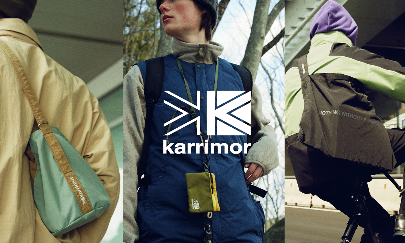 karrimorから、ちょうどいいサイズ感のショルダーバッグやサコッシュの新作アイテム登場￼