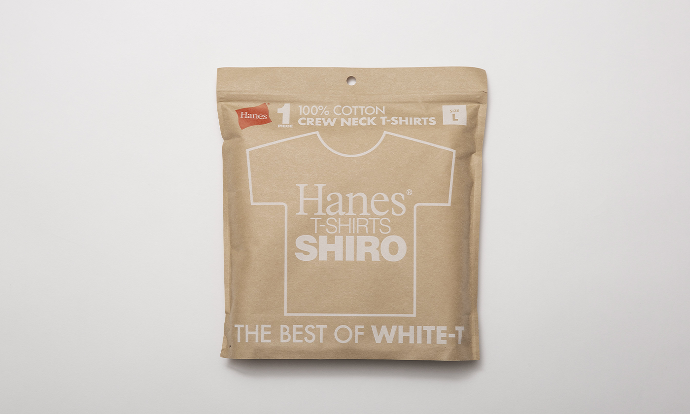 ヘインズから最高の白Tを追求した「Hanes T-SHIRTS SHIROR」を3月上旬に発売