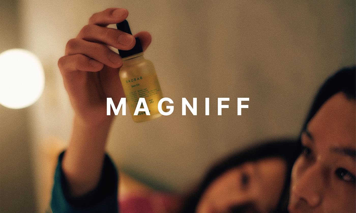 新スキンケアブランド『MAGNIFF』。ジェンダーレスで100%天然由来