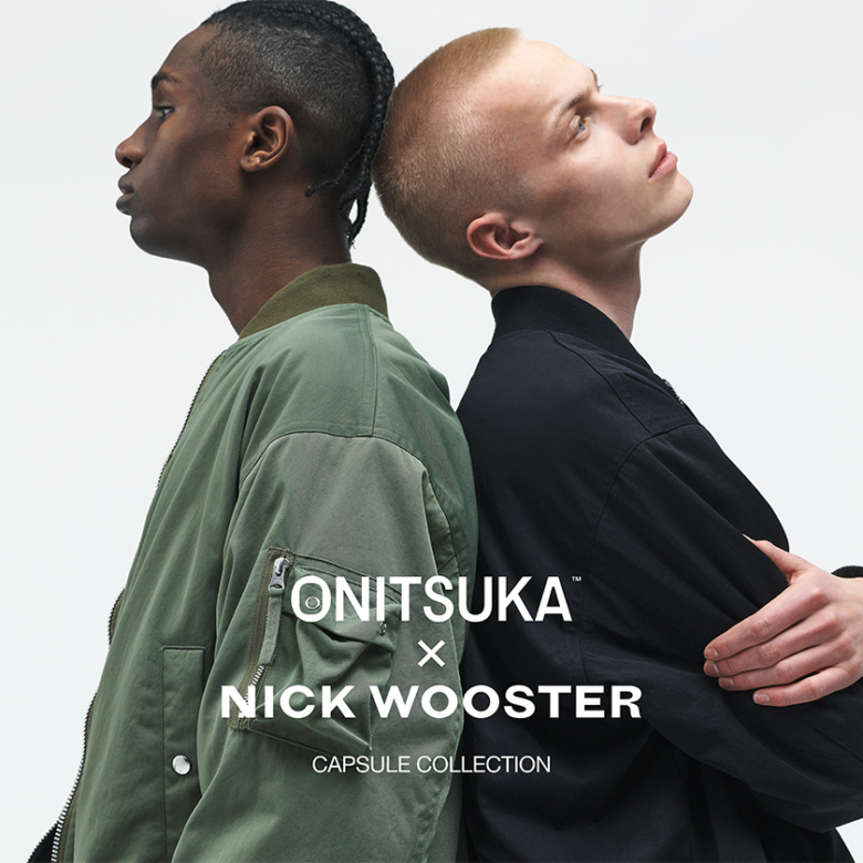 オニツカタイガーの「ジ・オニツカ」 が メンズファッション「ニック・ウースター」とコラボレーション