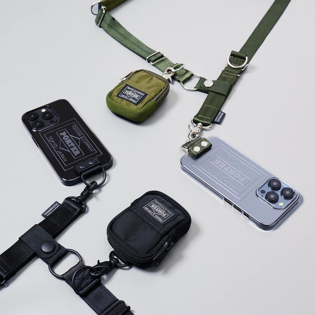 PORTER からShoulder Air Jacket with Pouch for iPhone 15 Pro登場 
