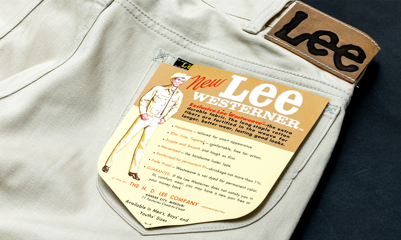 Lee のTHE ARCHIVESシリーズから新商品３型をリリース