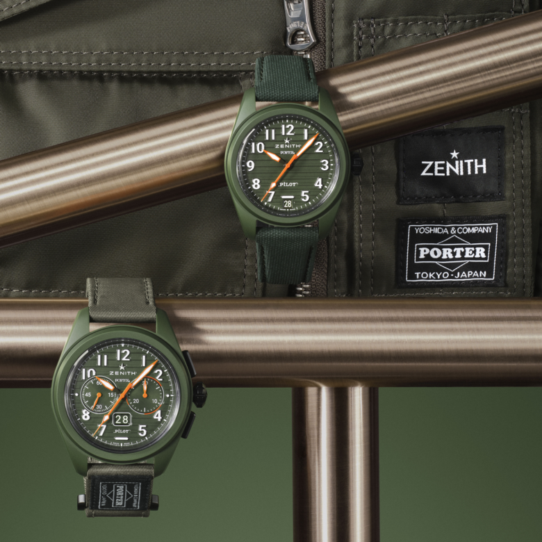 ZENITH × PORTERのコラボレーションアイテム登場