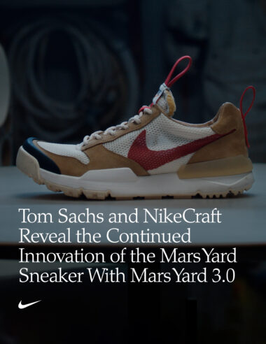 ＜News＞NikeCraftの新作「マーズヤード 3.0」が登場｜トム・サックスとのコラボで2017年以来の最新モデルを発表