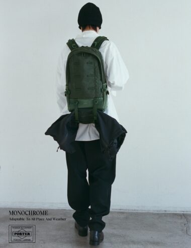 【PORTER】実用主義の最高峰。あらゆるシーンに溶け込む新作「MONOCHROME」が、世界へ向けてローンチされます。