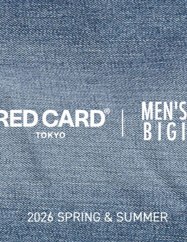 RED CARDとMEN’S BIGIのコラボデニム｜名作「Bass」別注モデルでメンズファッションに新提案