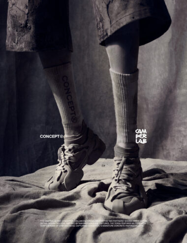 ＜News＞カンペールラボ × コンセプトキックスのコラボデザイン「Stone Grey Tossu」が 2月7日(金)登場