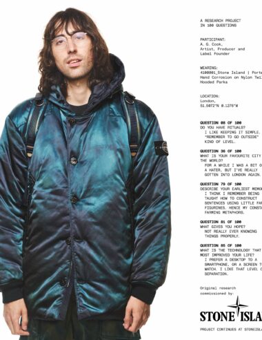 STONE ISLAND と PORTER、初コラボレーション！腐食加工を施した限定バッグ＆ウェアコレクション発売。