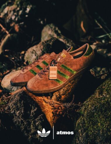 ＜News＞ adidas Originals 定番モデル”TOBACCO” 世界自然遺産『屋久杉』と『年輪』のエレメントを注ぎ込んだatmos別注が登場