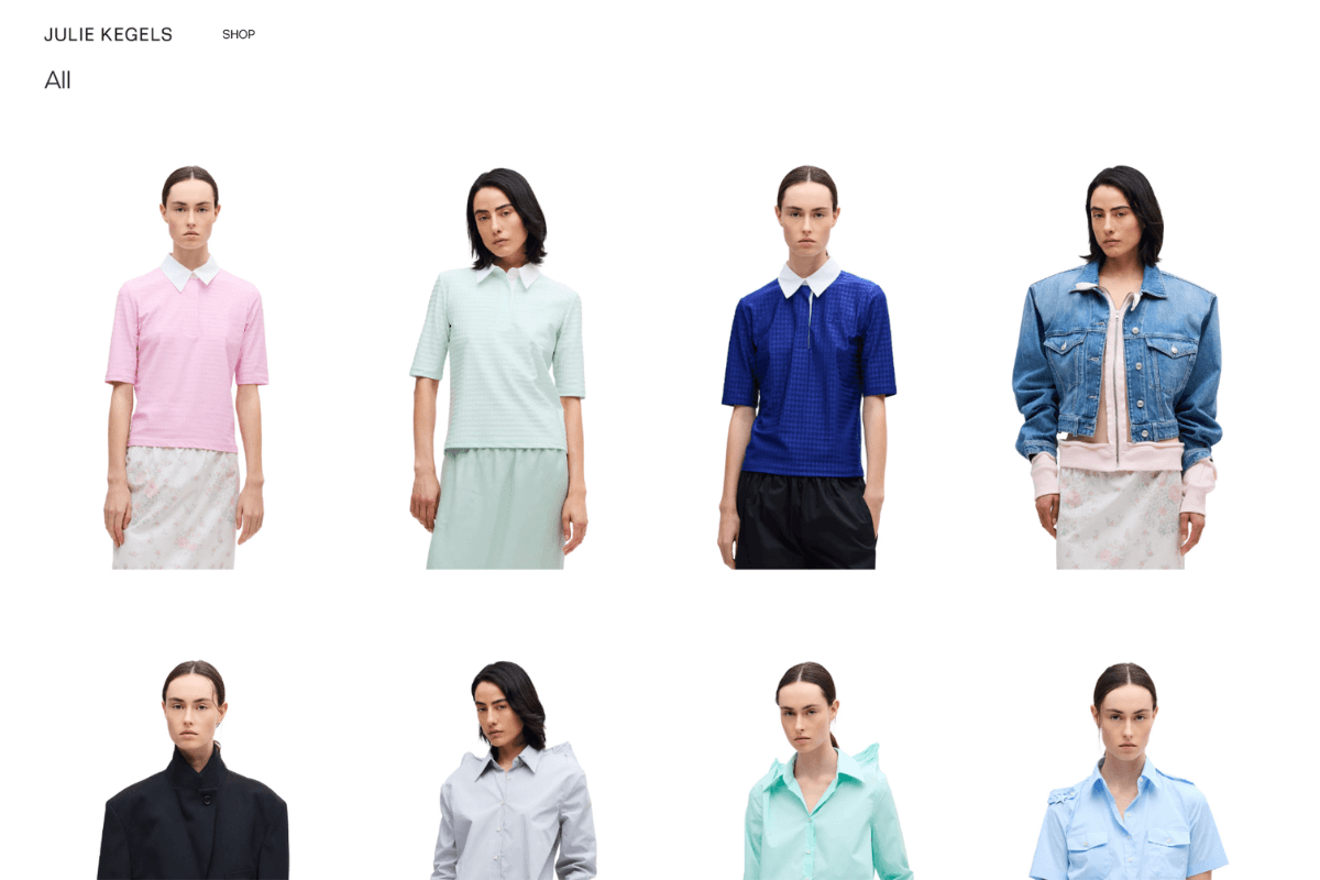 デザイナー・ジュリ ケーゲル（Julie Kegels）という変身。クラシックに潜む、少しおかしなエレガンス