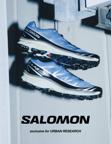 ＜News＞【Salomon × URBAN RESEARCH】都会に映える「マリンブルー」。人気モデルXT-6の限定カラーが登場。