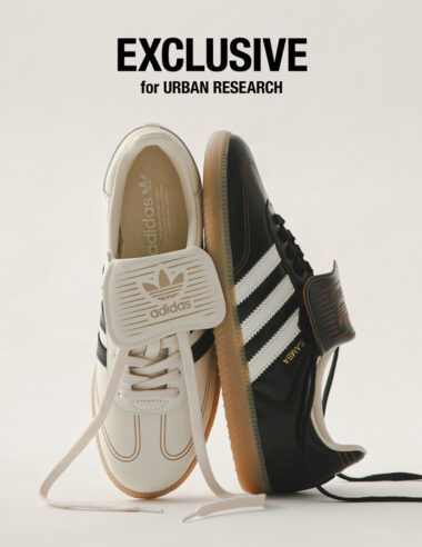 【adidas for URBAN RESEARCH】伝説のフットボールスタイルを日常へ。待望の別注「SAMBA LT」がいよいよ1/29（木）リリース。