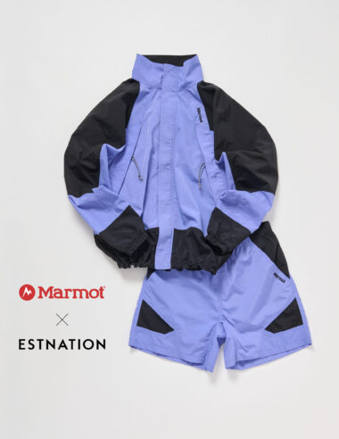 【マーモット×エストネーション】即完売の別注がアップデート。80年代の空気感を纏う、大人の「洗練アウトドア」が誕生。