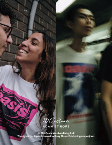 ＜News＞ Oasis再始動で話題！10Culture × ADAM ET ROPÉの最新コラボTシャツ