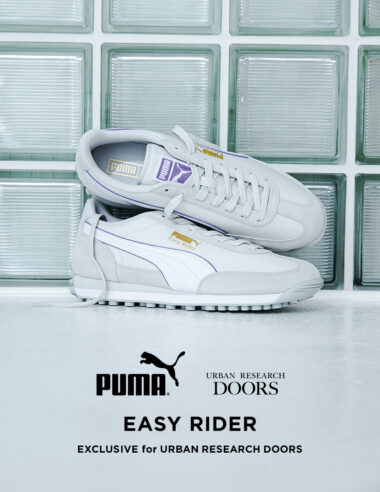 ＜News＞PUMA × URBAN RESEARCH DOORS｜別注『EASY RIDER』が洗練されたカラーで登場