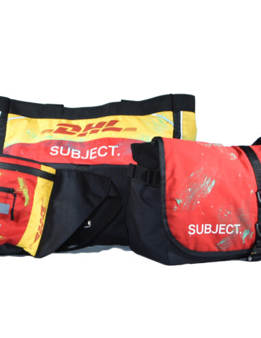 ＜News＞ SUBJECT.（サブジェクト）とDHL による廃棄ユニフォームを再解釈したバッグコレクション登場です