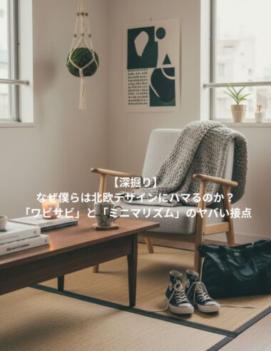 深掘り  なぜ僕らは北欧デザインにハマるのか？「ワビサビ」と「ミニマリズム」のヤバい接点