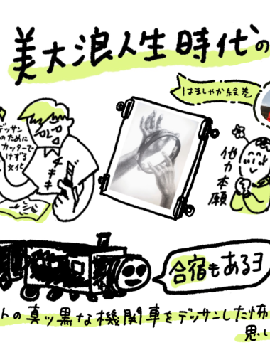 はましゃか絵巻 〜美大浪人生時代の話〜  ※アーカイブ