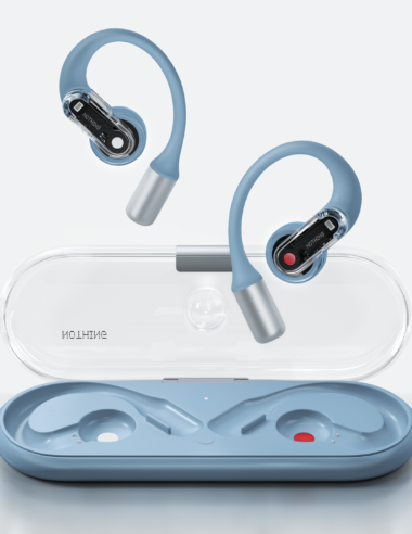 【Nothing】耳元に、透明な青を。オープン型イヤホン「Ear (open)」に待望の新色ブルーが登場。