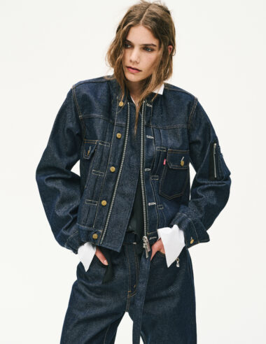 【Levi’s® × sacai】ハイブリッドデニム第3弾！シルエットを刷新した全12型が10月1日(木)発売（抽選受付スタート）
