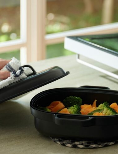 【無印良品】電子レンジで本格「焼き料理」！1台3役の「レンジで焼き料理 グリルプレート」が新登場